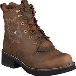 Ariat Women's Boots "Probably Lacer" Style # 16304 Size 8.5 SB22